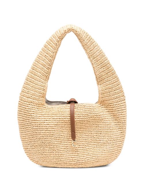 Borsa donna Coccinelle sacca grande in rafia sabbia COCCINELLE | E1UV1130101675