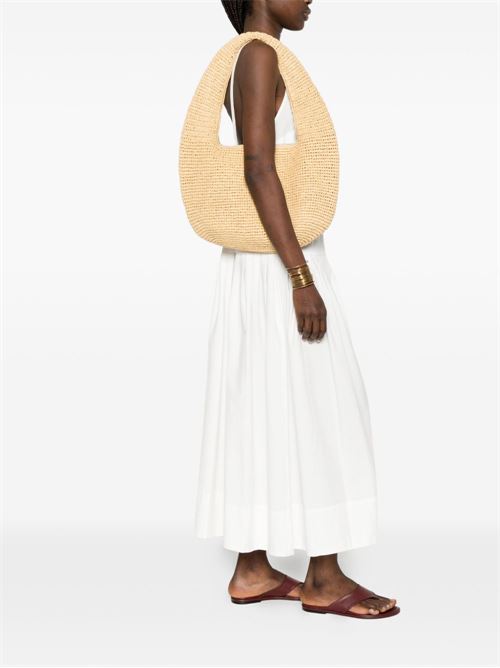 Borsa donna Coccinelle sacca grande in rafia sabbia COCCINELLE | E1UV1130101675