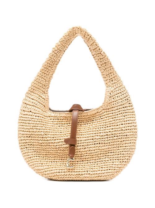 Borsa donna Coccinelle sacca in rafia sabbia COCCINELLE | E1UV1130201675