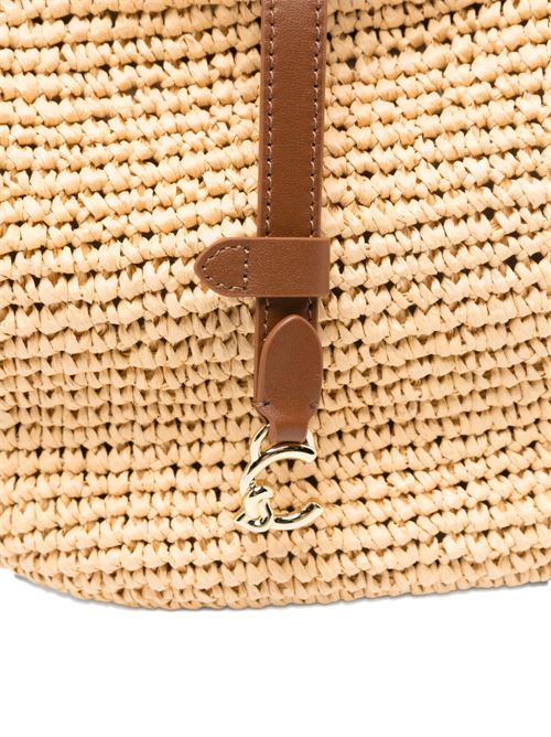 Borsa donna Coccinelle sacca in rafia sabbia COCCINELLE | E1UV1130201675