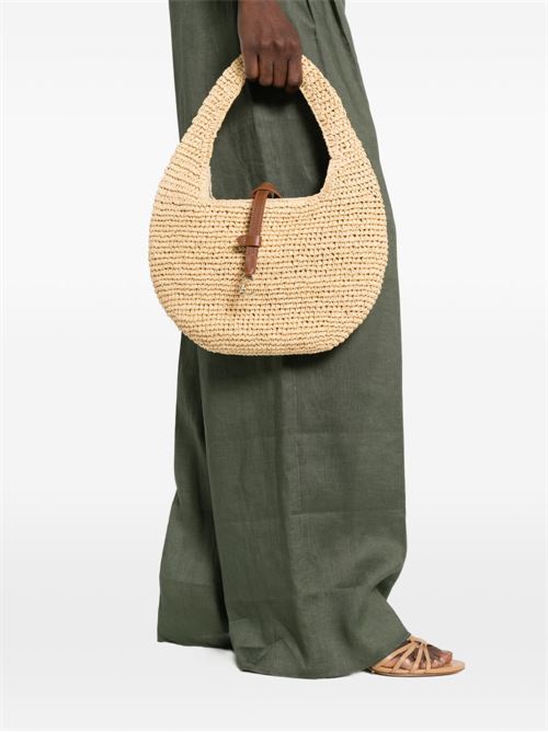 Borsa donna Coccinelle sacca in rafia sabbia COCCINELLE | E1UV1130201675