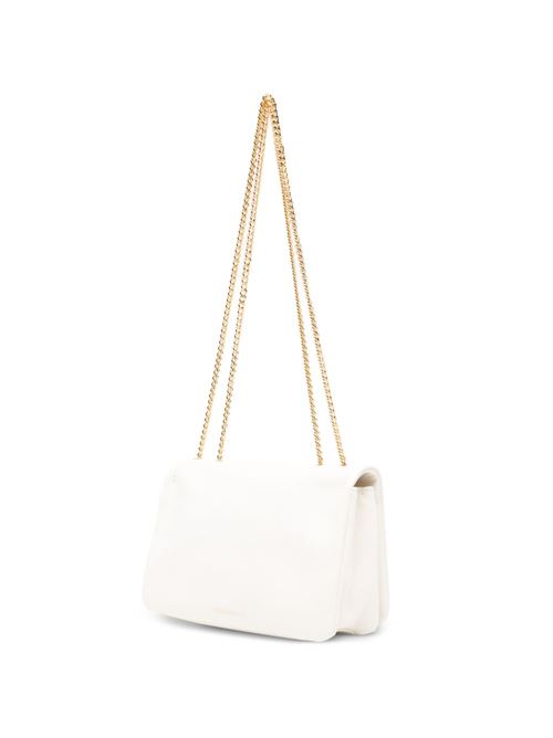 Borsa donna Coccinelle tracolla perla con catena COCCINELLE | E5SS5520101N17