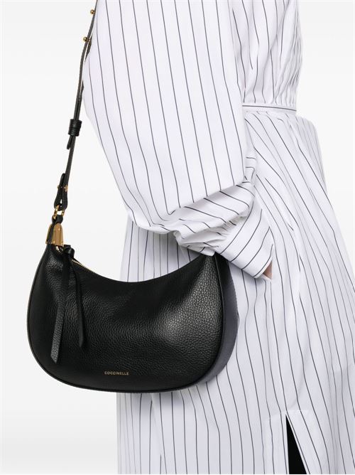 Borsa donna Coccinelle hobo nera in pelle COCCINELLE | E5U8K530101001