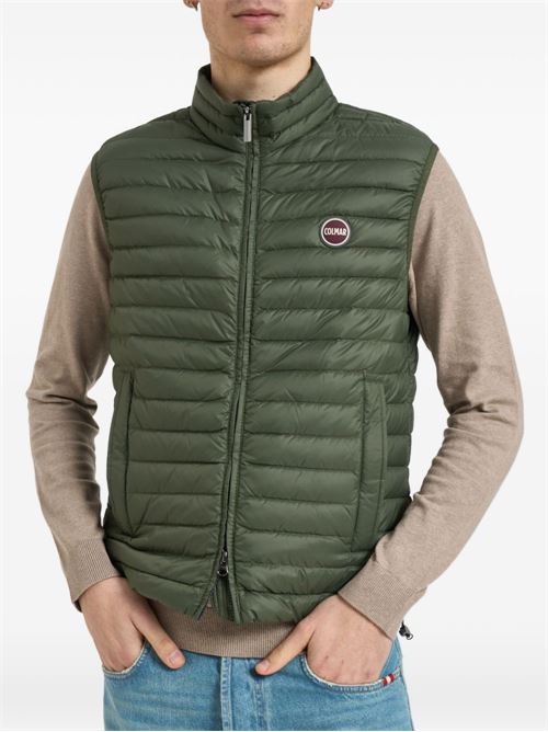 Gilet uomo 100 grammi verde scuro COLMAR | 12488VX769