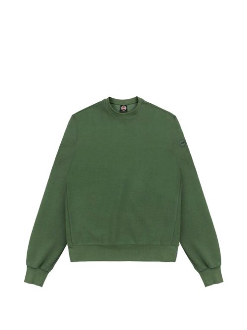 Felpa uomo girocollo verde scuro COLMAR | 6153R1XL769