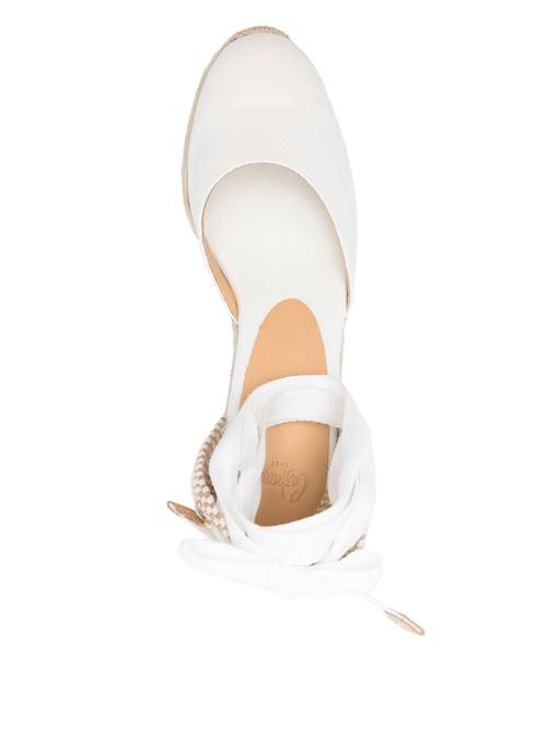 Sandalo donna con zeppa Carina Castaner | 020964200