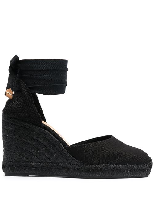 Sandalo donna con zeppa Carina Castaner | 020967100