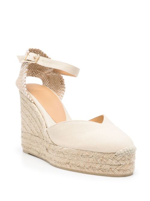 Sandalo donna con zeppa Chiarita Castaner | 020983203