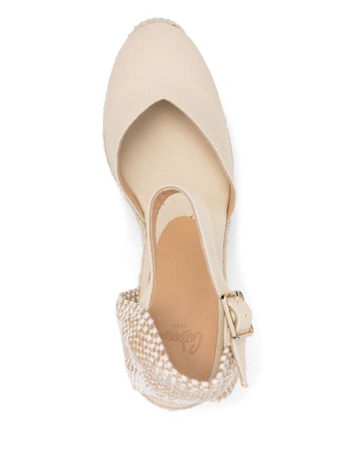 Sandalo donna con zeppa Chiarita Castaner | 020983203