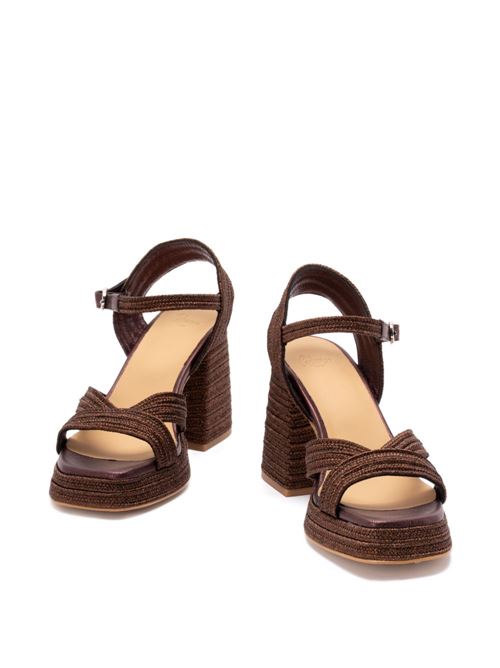 Sandalo donna con zeppa Valle Castaner | 0231162001