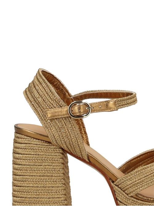 Sandalo donna con zeppa Valle Castaner | 0231163006