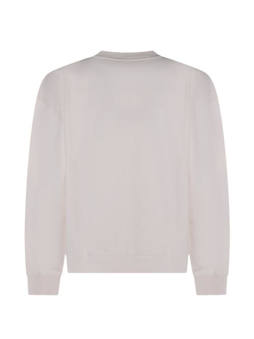 Felpa uomo girocollo bianca con grafica DIESEL | A130510DMBU141A