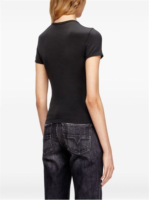 T-shirt donna T-Uncutieslong-Od nera DIESEL | A199170AHQH900
