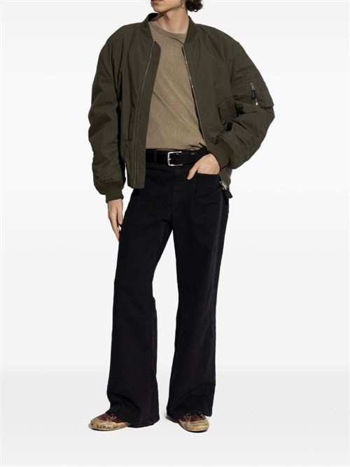 T-shirt uomo Diesel taglio vivo patch sabbia DIESEL | A209580KMAH7DG