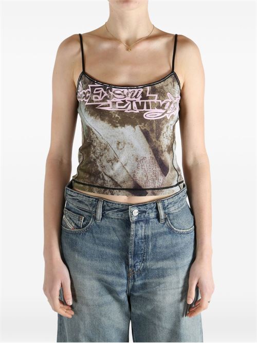 Top donna con stampa DIESEL | A209810QVCW5AFA