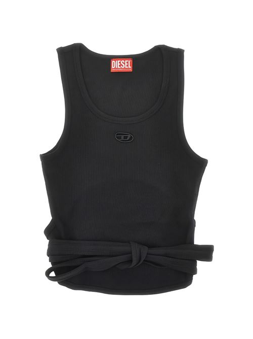 Top donna nero con design cut-out DIESEL | A210190EJAI9XX