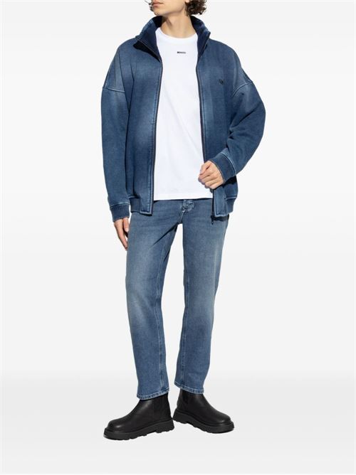 T-shirt uomo Diesel bianca maniche corte DIESEL | A216540NIAX100