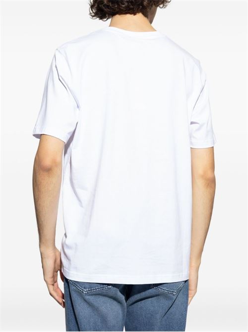 T-shirt uomo Diesel bianca maniche corte DIESEL | A216540NIAX100
