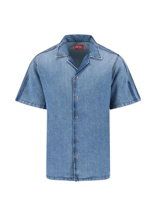 Camicia uomo Diesel in denim maniche corte DIESEL | A217330CECC01