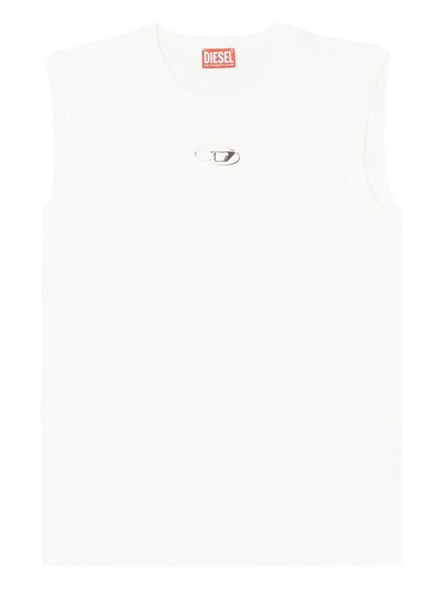 Canotta uomo Diesel bianca con logo DIESEL | A217430JMBB141