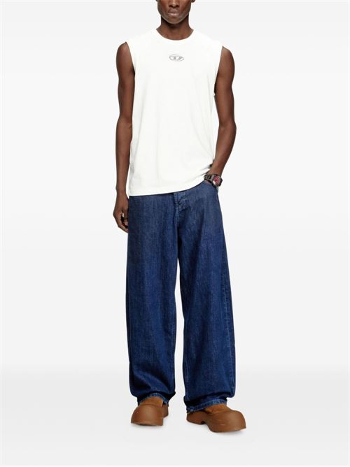 Canotta uomo Diesel bianca con logo DIESEL | A217430JMBB141