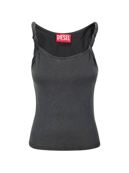 Top donna nero con nodo alle spalline DIESEL | A218700EPCJ900A