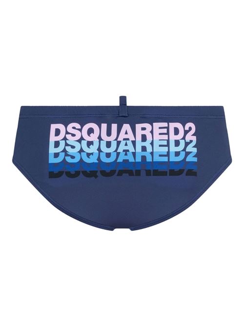 Slip mare uomo Dsquared2 navy Dsquared | D7B356700412