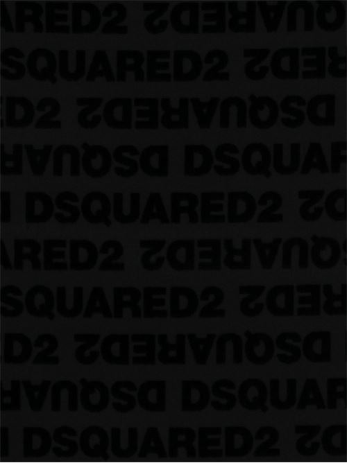 Telo mare Dsquared2 nero bianco Dsquared | D7P006610010