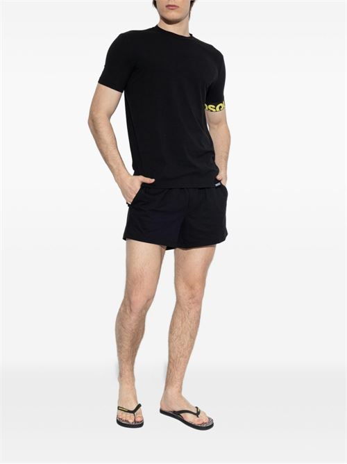 T-shirt uomo mezza manica nera Dsquared | D9M3S6190014