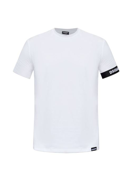 T-shirt uomo Dsquared2 bianca Dsquared | D9M3S6210100