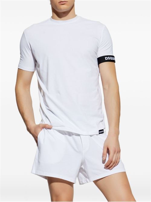 T-shirt uomo Dsquared2 bianca Dsquared | D9M3S6210100