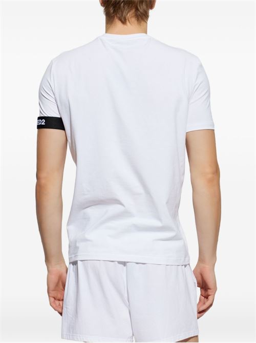 T-shirt uomo Dsquared2 bianca Dsquared | D9M3S6210100