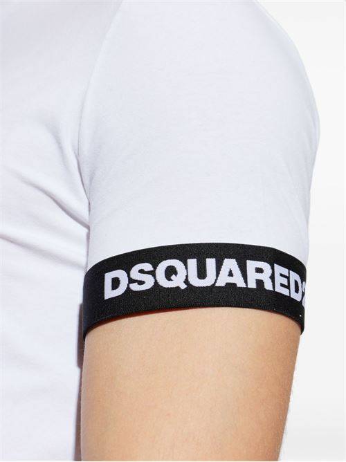 T-shirt uomo Dsquared2 bianca Dsquared | D9M3S6210100