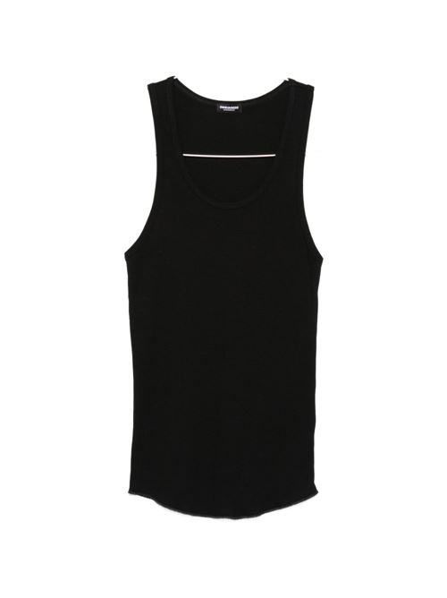 Canotta uomo Dsquared2 2 pack nero bianco Dsquared | DCX270080010