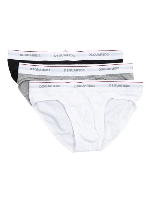 Slip intimo uomo Dsquared2 3 pack multicolore Dsquared | DCX300060984