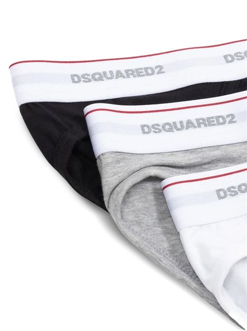 Slip intimo uomo Dsquared2 3 pack multicolore Dsquared | DCX300060984