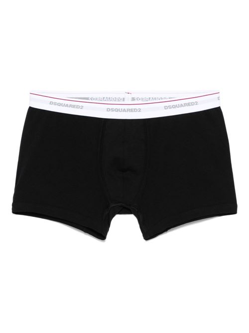 Boxer uomo Dsquared2 3 pack neri Dsquared | DCX310060001
