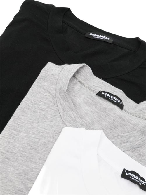 T-shirt uomo Dsquared2 3 pack multicolore Dsquared | DCX390060984