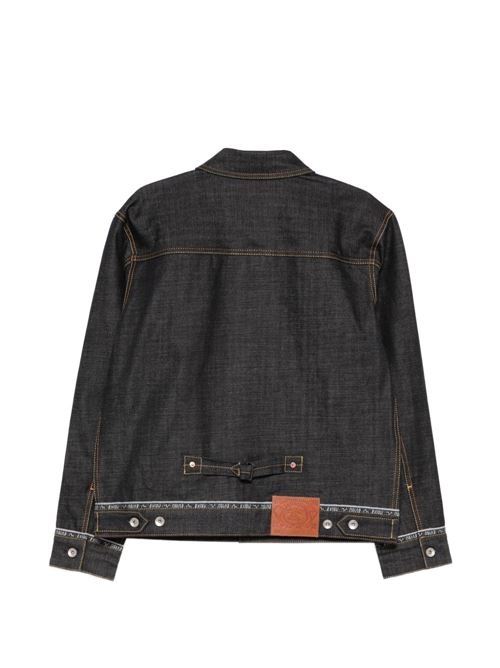 Giacca uomo Evisu indigo in denim EVISU | 2ESHTM6DJ1001INDIGO