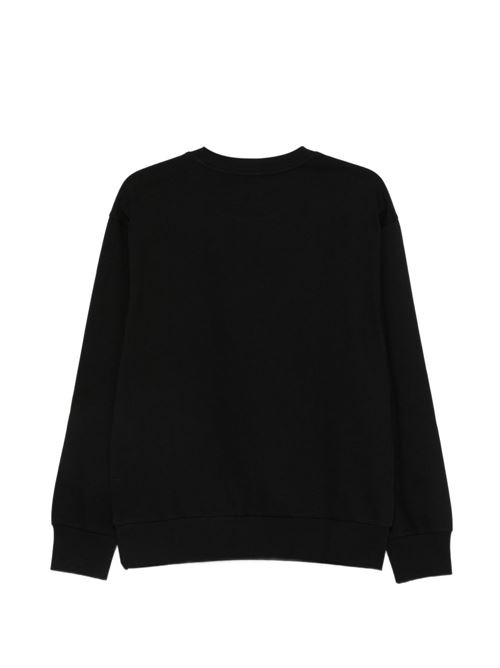 Felpa uomo Evisu nera con logo EVISU | 2ESHTM6SW1064BLACK