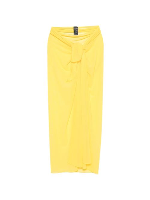 Pareo donna in tulle giallo FISICO | S6/F/CP06L0F0203