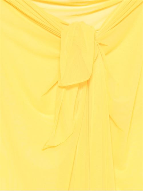 Pareo donna in tulle giallo FISICO | S6/F/CP06L0F0203