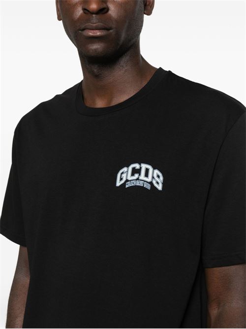 T-shirt uomo GCDS nera mezza manica GCDS | C1MEQC041J104999G