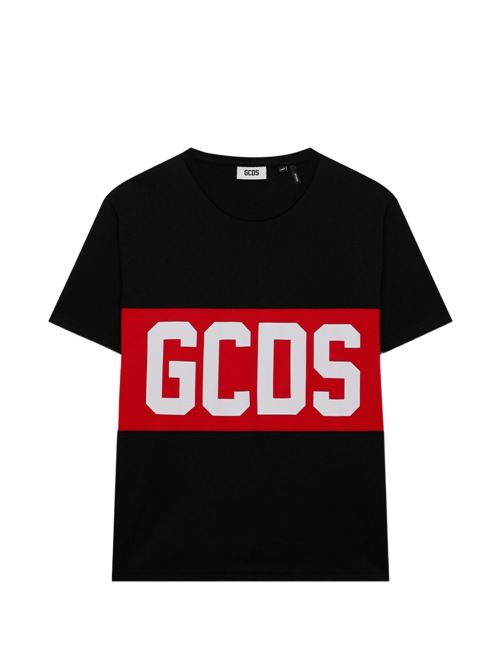 T-shirt uomo mezza manica nera GCDS GCDS | Z0MLQC140J101999R
