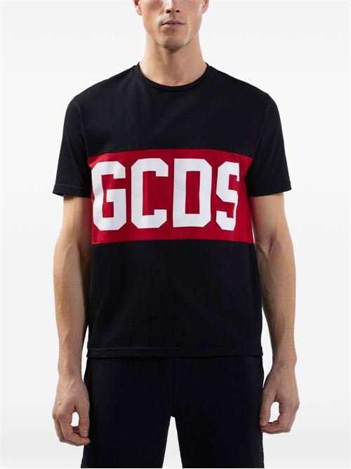 T-shirt uomo mezza manica nera GCDS GCDS | Z0MLQC140J101999R
