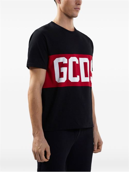 T-shirt uomo mezza manica nera GCDS GCDS | Z0MLQC140J101999R