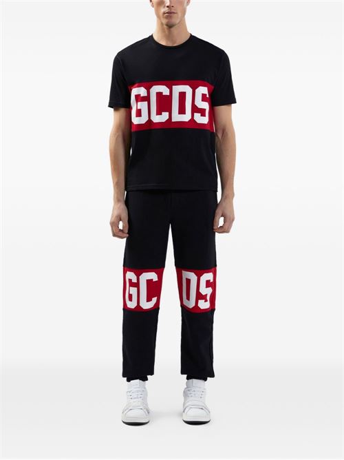 T-shirt uomo mezza manica nera GCDS GCDS | Z0MLQC140J101999R