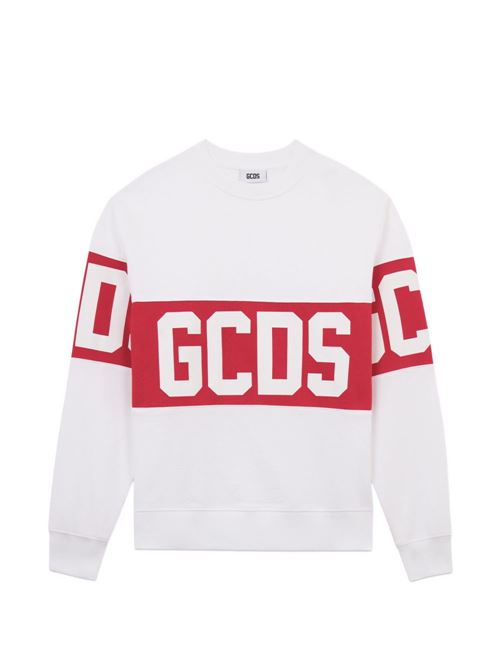 Felpa uomo girocollo nera GCDS GCDS | Z0MLQE139F004100R