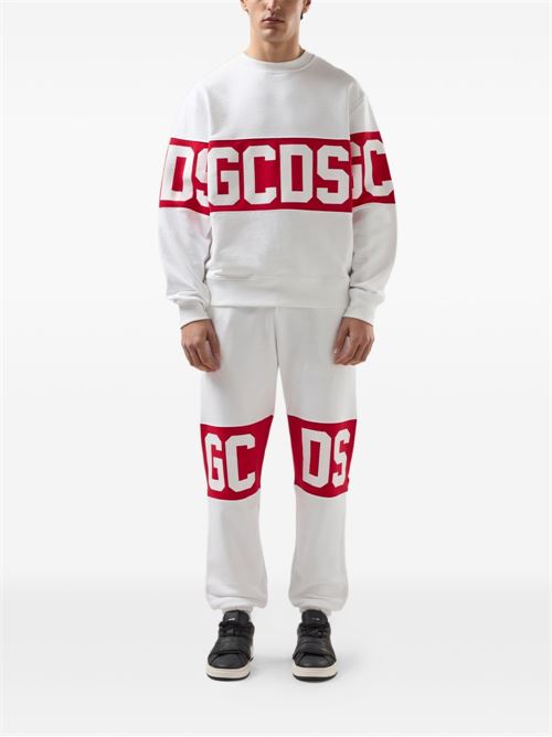 Felpa uomo girocollo nera GCDS GCDS | Z0MLQE139F004100R