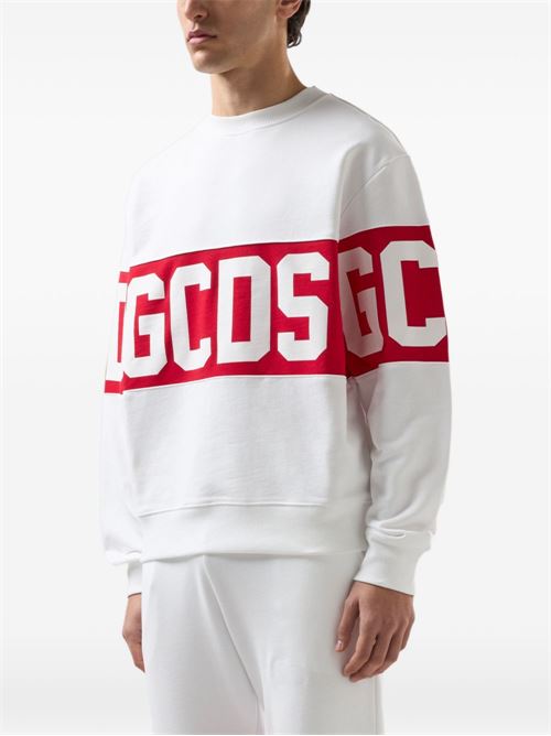 Felpa uomo girocollo nera GCDS GCDS | Z0MLQE139F004100R